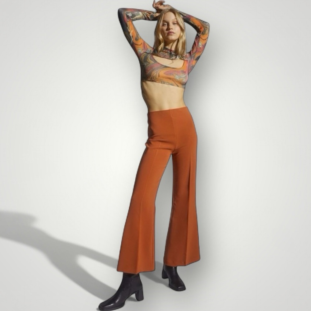 Urban Outfitters High Waisted Wide Leg Flares